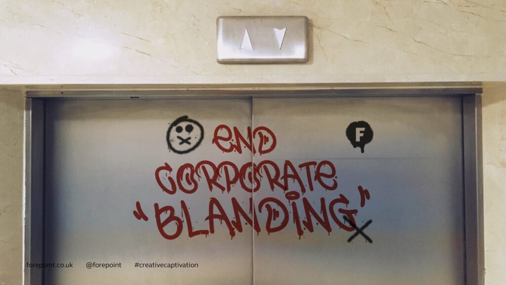 End Corporate Blanding
